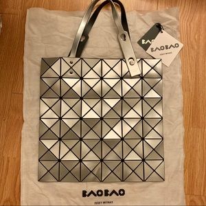 SOLD Silver 6 x 6 Issey Miyake Baobao